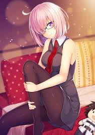 In the blink of an eye she can kill all humans around her without feeling any regret or sympathy. Short Hair Pink Hair Pink Eyes Anime Anime Girls Fate Grand Order Shielder Fate Grand Order Glasses Meganekko Hd Wallpapers Desktop And Mobile Images Photos