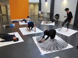 Ram Samocha S Workshop Drawing Becomes Performance Goldsmiths University London 2015 Performance Art Art Classroom Expressive Art