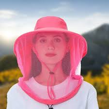 Deals of the Week- Men and Women Summer Quick Drying Outdoor Fishing Bucket  Beach Visor Hat Neck Guard Girth Fisherman Hat Breathable Quick Drying ...