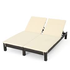 To help you find the perfect outdoor chaise lounge, we continuously put forth the effort to update and expand our list of recommendable outdoor chaise lounges. Argo Wicker Double Chaise Lounge Multibrown Beige Christopher Knight Home Target