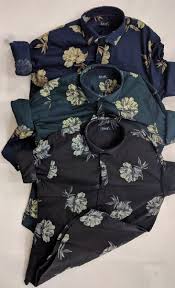 Check spelling or type a new query. Blue Green Black Floral Print Shirt By Suryawanshi Garments Llp Id 5065203