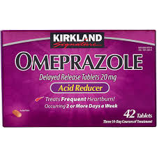 You can buy omeprazole 10mg tablets and capsules from pharmacies. Kirkland Signature Omeprazole Acid Reducer Tablets 42 Ct