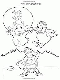 Does your child have a favourite pet? Meet The Wonder Pets Free Shipping Coloring Home