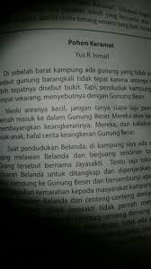 Pada Akhirnya Apakah Yang Dimaksud Keramat Yang Ingin Disampaikan Dalam Cerpen Yang Berjudul Pohon Brainly Co Id