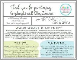Investigate the relationships between linear equations, slope, and graphs of lines. Equations Of Parallel And Perpendicular Lines Graphing Lines Zombies Activity