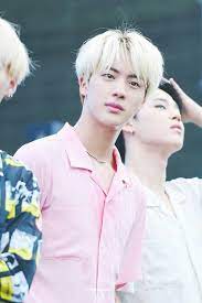 Pin By Dabi Kim On Bts Blonde Jin Kim Seokjin Seokjin Bts