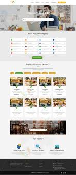 Right Next Is Business Directory Website Here User Will Find Any Business Easily And Anywhere This Platf Directory Design Web Design Quotes Web Layout Design