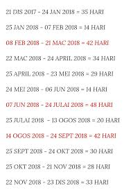 Oleh itu semua maklumat tepat Tarikh Pembayaran Gaji Kakitangan Awam Tahun 2018 Informasi Santai