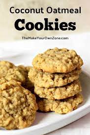 Coconut Oatmeal Cookies Oatmeal Cookies Chewy Oatmeal Coconut Cookies Oatmeal Cookie Recipes