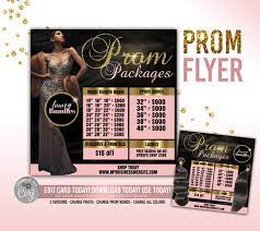 Prom Flyer Prom Hair Flyer Diy Flyer Instagram Flyer Etsy In 2021 Business Hairstyles Flyer Prom Hair