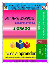 Bolsitas de chocolate aprendizaje esperado: Calameo Libro Matematicas Quinto