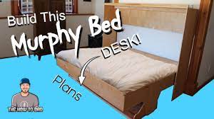 Diy murphy bed for guests. How To Build A Murphy Bed Desk Diy Study Bed No Kit Or Hardware Diy Murphy Bed Youtube
