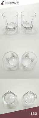 Nwot Lowball Old Fashioned Clear Whiskey Glasses In 2020 Fashion Clothes Design Fashion Tips