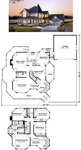 Victorian Style House Plan 86939 With 4 Bed 3 Bath 2 Car Garage Victorian House Plans Porch House Plans Sims House Plans