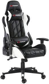 The fantastic recline function with this chair can recline up to a very comfortable 135 degrees. Gtforce Pro Gt Gaming Chair Racing Chair Office Chair Polycarbonate Car Seat Faux Leather White Amazon De Kuche Haushalt