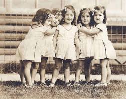 Full list of synonyms for quintuplets is here. The Sad Tale Of The Dionne Quintuplets Amusing Planet
