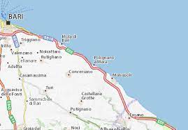 Cartina muta, fisica e politica della lombardia da stampare. Mappa Michelin Polignano A Mare Pinatina Di Polignano A Mare Viamichelin