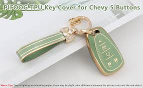 Amazon.com: PIFOOG Key Fob Cover for Chevy 5 Buttons Keys Shell Case TPU  Bling Car Keychain Protector Accessories for Equinox Malibu Blazer Camaro  ...