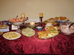 This list has such incredible recipes for dips, cheeseballs, sliders, guacamole and meatballs. Christmas Eve Appetizer Buffet 2010 Christmas Eve Appetizers Christmas Eve Traditions Appetizer Buffet