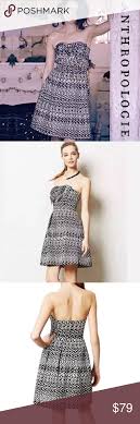 Anthropologie Eva Franco Bow Tinsel Dress Brand Anthropologie Eva Franco Size 6 Style Eva Trendy Dresses Summer Trendy Dresses Summer Fashion Outfits