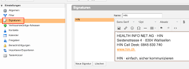 They make it easy to communicate with clients and coworkers. Anleitung Fur Hin Mail Signatur Hin Support