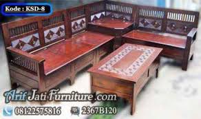 Kursi tamu jati minimalis terbaru. Kursi Sudut Minimalis Jual Kursi Tamu Sudut Kayu Jati Murah Arif Jati Furniture