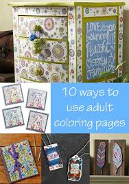 While most coloring pages are for kids, there are tons of templates available out there that are suitable for adults. Adult Coloring Pages 10 Unique Ways To Use Them Mod Podge Rocks