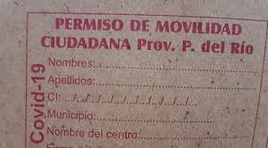 We are a sharing community. Los Pinarenos Necesitaran Una Credencial De Movilidad Para Salir De Casa A Partir Del Lunes 14ymedio