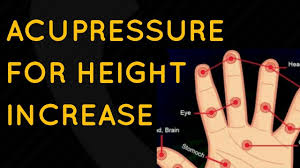 accupressure for height increase