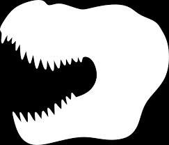 T rex watercolor minimalist painting. T Rex Head Silhouette By Paperlightbox On Deviantart