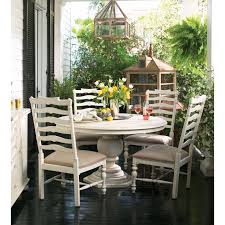 You know, i like to think of home as the place where we relax and take comfort in the people and things we cherish most. Paula Deen Home Round Pedestal Table In Linen Finish White Overstock 11623503