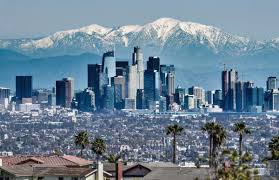 In the san gabriel mountains. Photos Of Clear Skied Los Angeles Are Mind Blowing Is The Air Really Cleaner