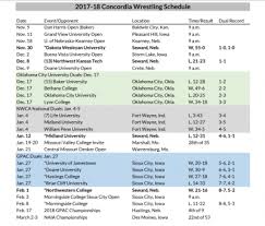 Wrestling 2017-2018 Season Highlights :: Concordia University, Nebraska
