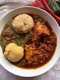 Yoruba Style Plain Okro Soup With Stew Nigeria Food African Food Recipes