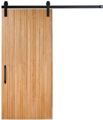 Choose an area within a few inches of the corner where there's solid, thick wood. Horizon Barn Door Rustica