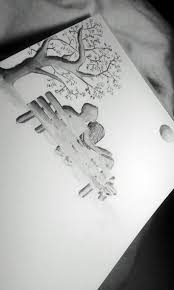 Drawing Of A Couple In Love Sitting On Bench Deep Personal Meaning Love Drawings Bench Drawing Person Sitting
