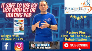 To cool the burn, carefully wipe off excess cream with a kleenex, apply olive oil with a cotton ball, wipe off with another kleenex, and then wash off with water. Is It Safe To Use Icy Hot With Ice Or Heating Pad Youtube