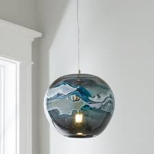 Great Wave Pendant Small In 2021 Glass Pendant Light Glass Shade Pendant Light Blue Pendant Light