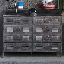 Locker 8 Drawer Wide Dresser In 2020 Locker Dresser Shabby Chic Dresser Shabby Chic Furniture