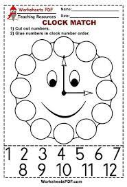 All worksheets are pdf documents with the answers on the 2nd page. Clock Match Free Printables Kids Worksheets Preschool Math Activities Preschool Kids Math Worksheets
