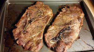 Pan Roasted Pork Steaks Pork Steaks Are Roasted At 350 Degrees For 35 To 45 Minutes Depending On Thickness Steaks Ar Pork Steak Pork Steak Recipe Pork Roast
