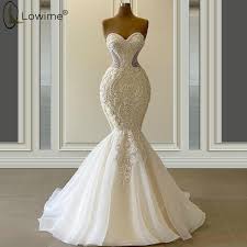 Lolita's gorgeous sweetheart neckline is elegant and flattering for all. Vestido De Novia Graceful Mermaid Wedding Dresses Sweetheart Neck Luxury Beaded Bridal Gowns Custom Made Aliexpress
