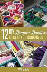 Oct 24, 2013 · a huge round up of the best storage ideas and solutions for small homes and apartments! Diy Drawer Dividers Ideas Diy Projects Craft Ideas How To S For Home Decor With Videos