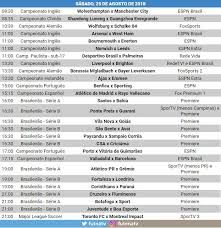 Flashscore.com.br fornece classificação para championship 2021/2022, placar ao vivo e resultados finais, detalhes de partida, calendário e comparação de cotações de apostas (odds). Futebol Na Tv En Twitter A Programacao Do Futebol Nesse Sabado