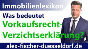 Lohnt sich der einspruch gegen ein verwarnungsgeld? Vorkaufsrecht Verzichtserklarung Alex Fischer Dusseldorf