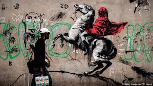 Latest news and photos about the street artist banksy. Banksy Confirms Authorship Of Provocative Paris Mural Blitz Arts Dw 28 06 2018