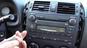 2007 2013 Toyota Corolla How To Remove Change Radio Cd Player Afairesh Cd Player Yiannis Pagonis Youtube
