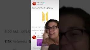 My nickname at my local mcdonald's is 'bts,' because whenever i order, they think it's for 7 me eyeing that little kid on the playground at mcdonalds who just pulled yoongi from their happy meal. Bts X Mcdonalds Collab Bts Meal Tiktok Compilation Youtube