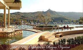 Hotel Posta Marcucci Bagno Vignoni La Piscina Italy Travel Travel Destinations Outdoor
