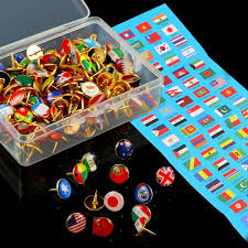 Blick carries a wide selection of thumb tacks and pushpins in a range of colors, sizes, & styles. Creative Push Pins National Flag Thumb Tacks Country Map Push Pins For Bulletin Board Map Office Multiple Countries Pattern 194 Pieces Amazon Co Uk Stationery Office Supplies
